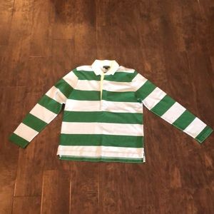 J. Crew Striped Rugby Shirt (Size M)